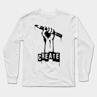 Create A Revolution Long Sleeve T-Shirt